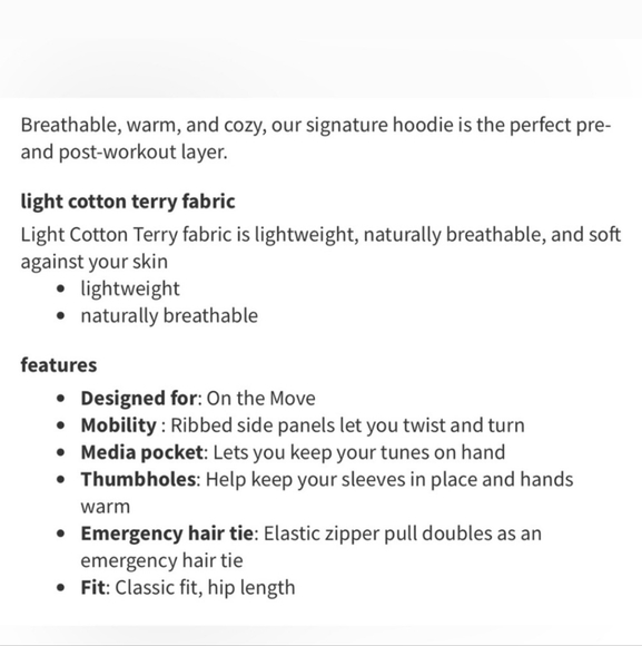 Lululemon Scuba Full-Zip Hoodie - Picture 4 of 4